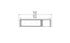 Ecosmart Fire Flex 60SS.BXR Single Sided Fireplace Insert - Black Finish / Stainless Steel Burner - ESF.FX.60SS.BXR